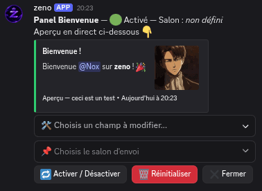 Un accueil personnalisé, réglé en direct